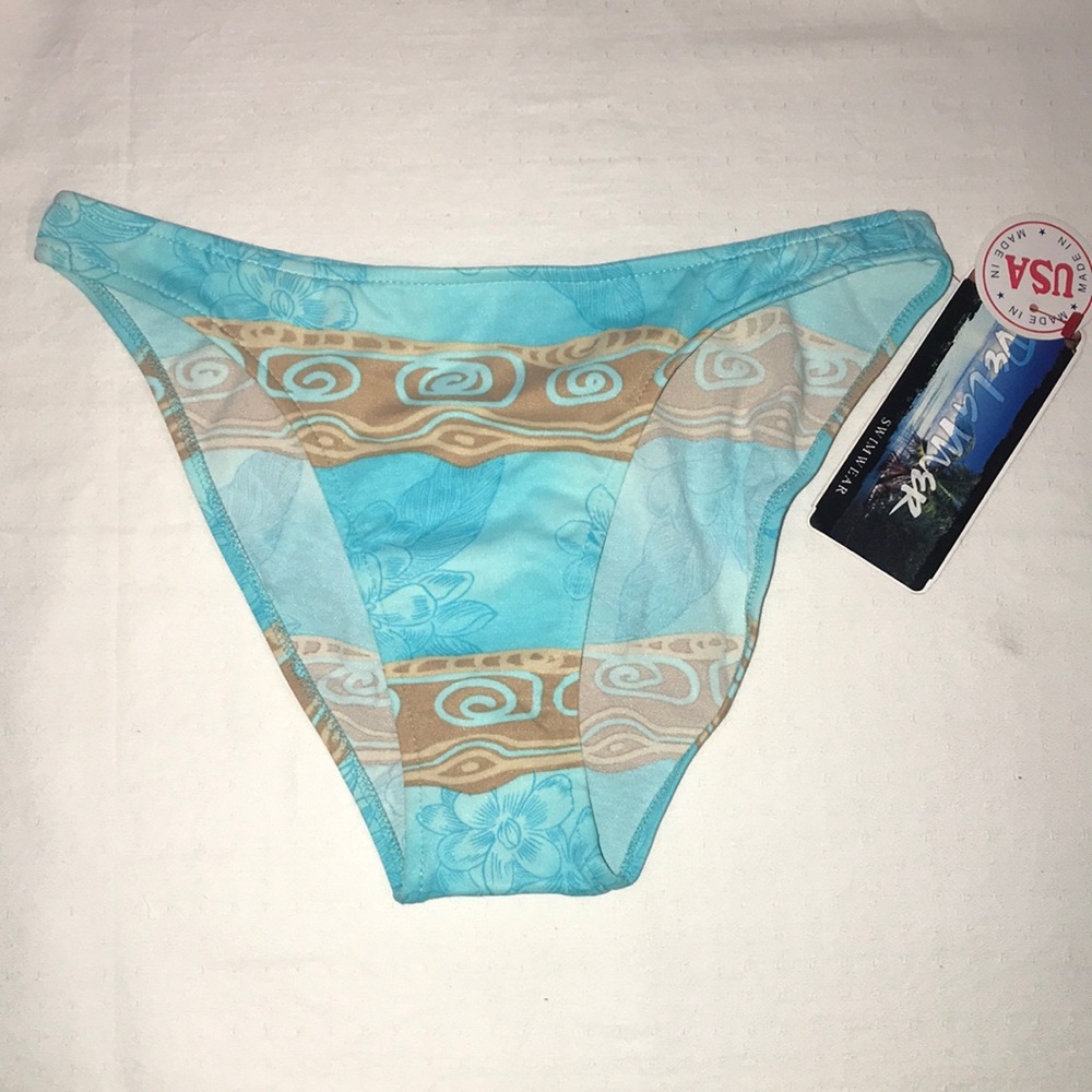 De La Mer Low Rise Bikini Bottoms- Small NWT